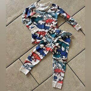 Hanna Andersson Multicolor Dinosaur Pajama Set